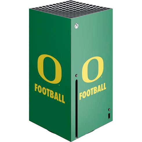 University of Oregon Football Green Xbox Series X Console Skin