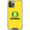 University of Oregon Football iPhone 11 Pro Max Clear Case