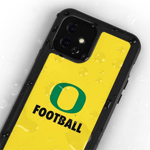University of Oregon Football iPhone 12 Mini Waterproof Case