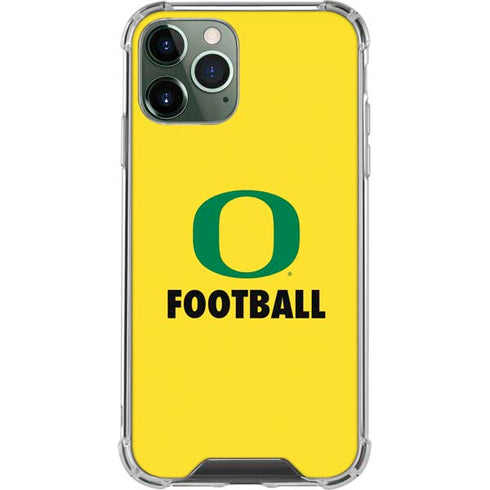 University of Oregon Football iPhone 12 Pro Clear Case