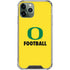 University of Oregon Football iPhone 12 Pro Clear Case