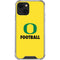 University of Oregon Football iPhone 13 Clear Case