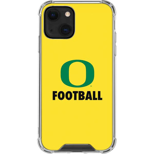 University of Oregon Football iPhone 13 Mini Clear Case