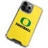 University of Oregon Football iPhone 13 Pro Clear Case