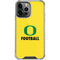 University of Oregon Football iPhone 13 Pro Max Clear Case