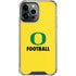 University of Oregon Football iPhone 13 Pro Max Clear Case