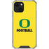 University of Oregon Football iPhone 14 Plus Clear Case