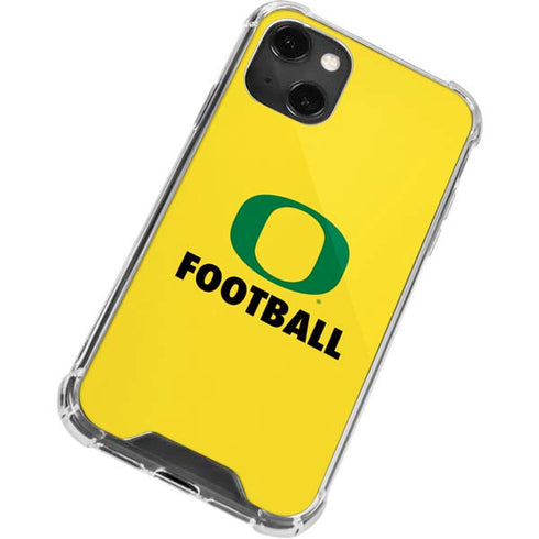University of Oregon Football iPhone 14 Plus Clear Case