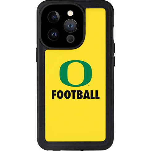 University of Oregon Football iPhone 14 Pro Waterproof Case