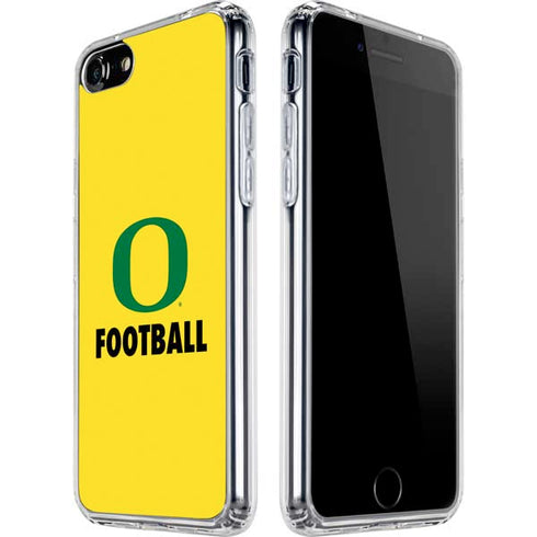 University of Oregon Football iPhone SE (2nd & 3rd Gen) Clear Case