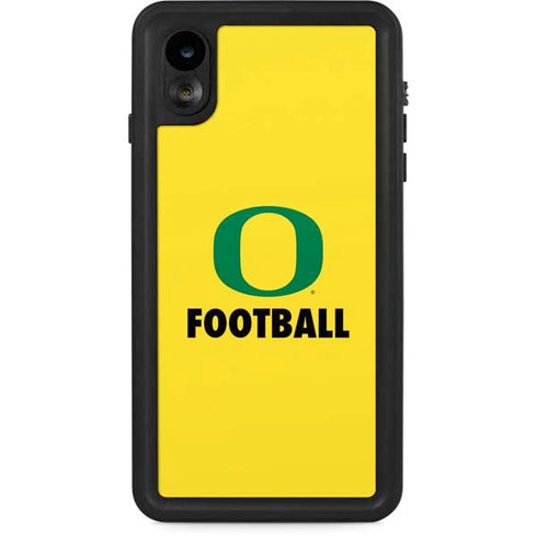University of Oregon Football iPhone XR Waterproof Case