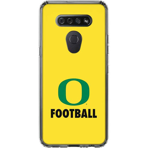 University of Oregon Football LG K51/Q51 Clear Case
