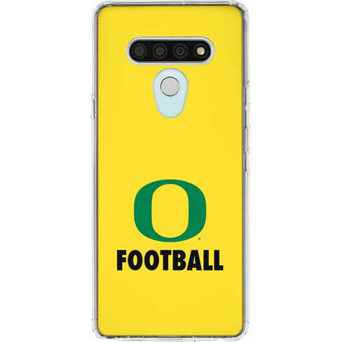 University of Oregon Football LG Stylo 6 Clear Case
