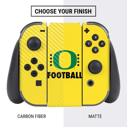 University of Oregon Football Nintendo Switch Bundle Skin