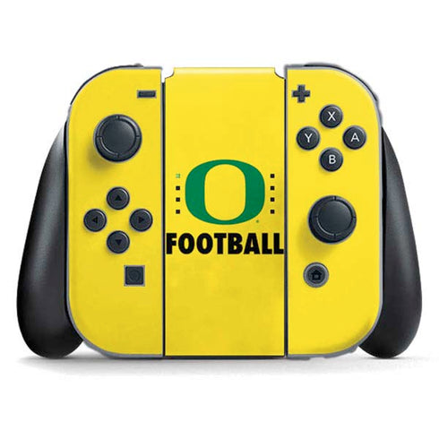 University of Oregon Football Nintendo Switch (2017-2021) Joy-Con Controller Skin