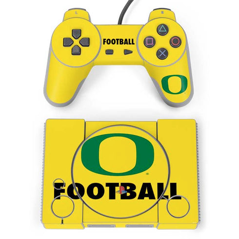 University of Oregon Football PlayStation Classic Bundle Skin
