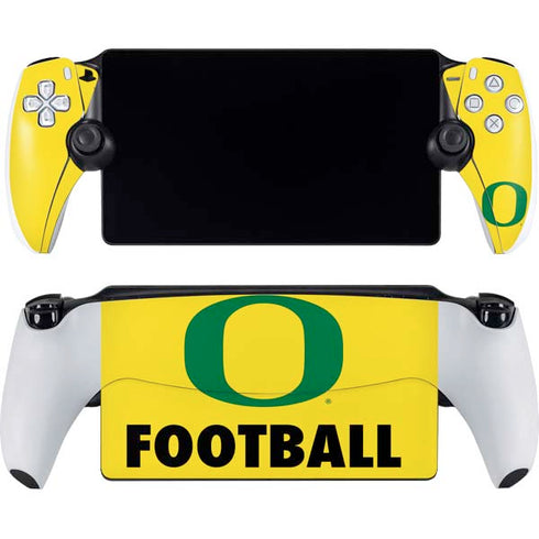 University of Oregon Football PlayStation Portal Remote Player Skin