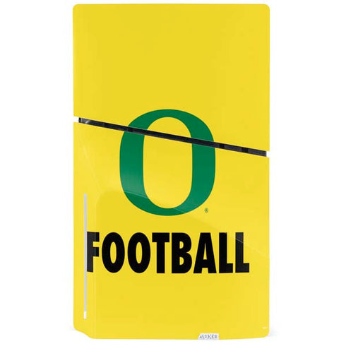 University of Oregon Football PS5 Slim Disk Bundle Skin