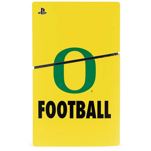 University of Oregon Football PS5 Slim Digital Edition Bundle Skin