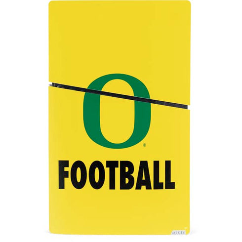University of Oregon Football PS5 Slim Digital Edition Console Skin