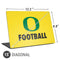 University of Oregon Football Universal Laptop 15in (12.2 x 8.8in) Skin