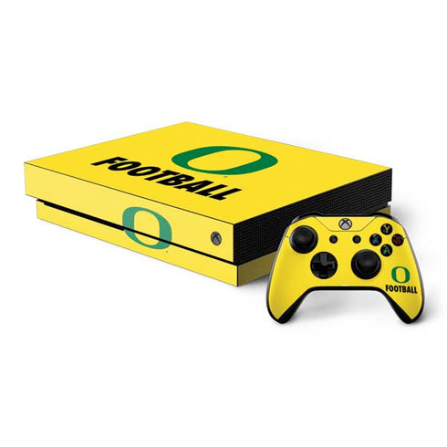 University of Oregon Football Xbox One X Bundle Skin