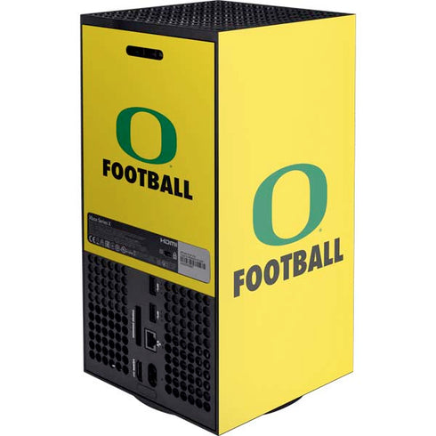 University of Oregon Football Xbox Series X Console Skin