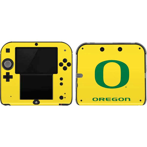 University of Oregon Mesh Yellow Nintendo 2DS Skin
