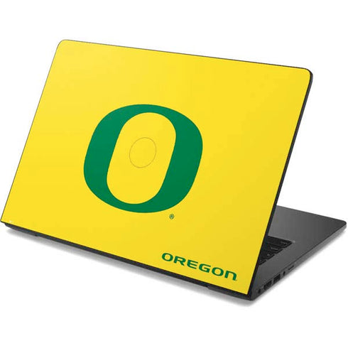 University of Oregon Mesh Yellow Dell Chromebook Skin