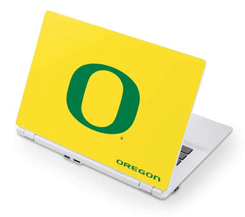University of Oregon Mesh Yellow Acer Chromebook Skin