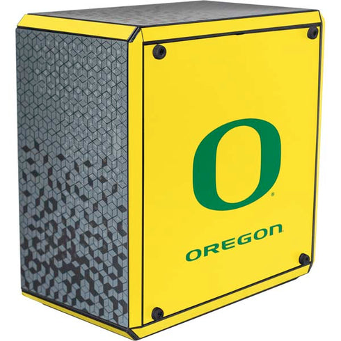 University of Oregon Mesh Yellow Cooler Master MasterBox Q300L Mini Tower Skin