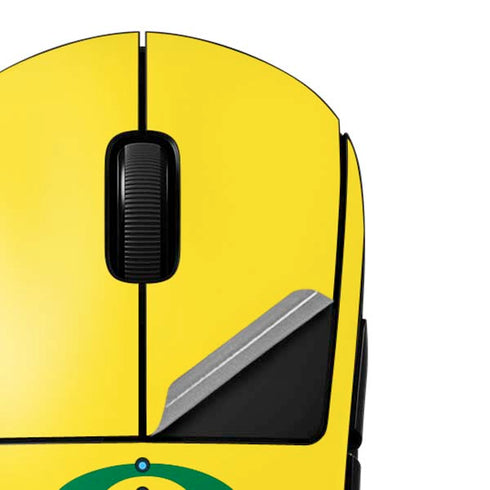 University of Oregon Mesh Yellow G Pro Wireless Gaming Mouse Skin