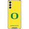 University of Oregon Mesh Yellow Galaxy A14 5G Clear Case