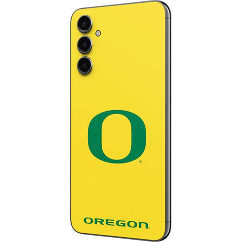 University of Oregon Mesh Yellow Galaxy A14 5G Skin