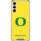 University of Oregon Mesh Yellow Galaxy A15 5G Clear Case