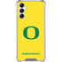 University of Oregon Mesh Yellow Galaxy A15 5G Clear Case