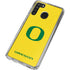 University of Oregon Mesh Yellow Galaxy A21 Clear Case
