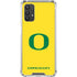 University of Oregon Mesh Yellow Galaxy A32 5G Clear Case