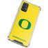 University of Oregon Mesh Yellow Galaxy A32 5G Clear Case