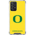 University of Oregon Mesh Yellow Galaxy A52 5G Clear Case