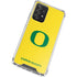 University of Oregon Mesh Yellow Galaxy A52 5G Clear Case