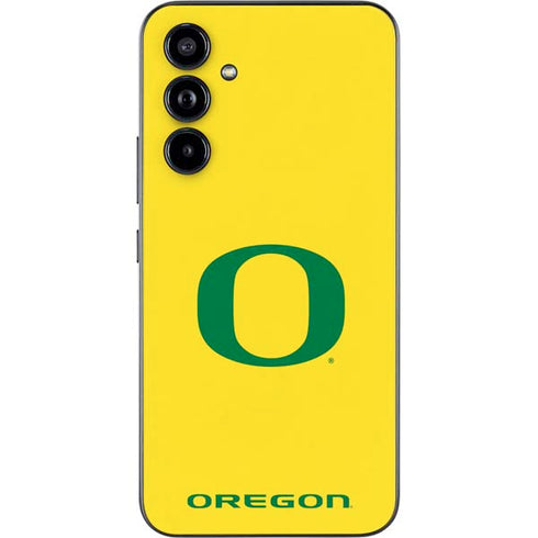University of Oregon Mesh Yellow Galaxy A54 5G Skin