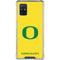 University of Oregon Mesh Yellow Galaxy A71 5G Clear Case