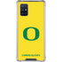 University of Oregon Mesh Yellow Galaxy A71 5G Clear Case