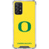 University of Oregon Mesh Yellow Galaxy A72 5G Clear Case