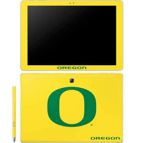 University of Oregon Mesh Yellow Galaxy Book 12in Skin