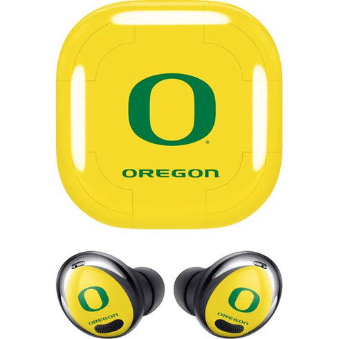 University of Oregon Mesh Yellow Galaxy Buds Pro Skin