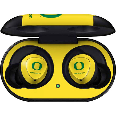 University of Oregon Mesh Yellow Galaxy Buds Skin