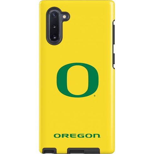 University of Oregon Mesh Yellow Galaxy Note 10 Pro Case
