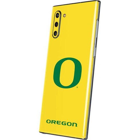 University of Oregon Mesh Yellow Galaxy Note 10 Skin